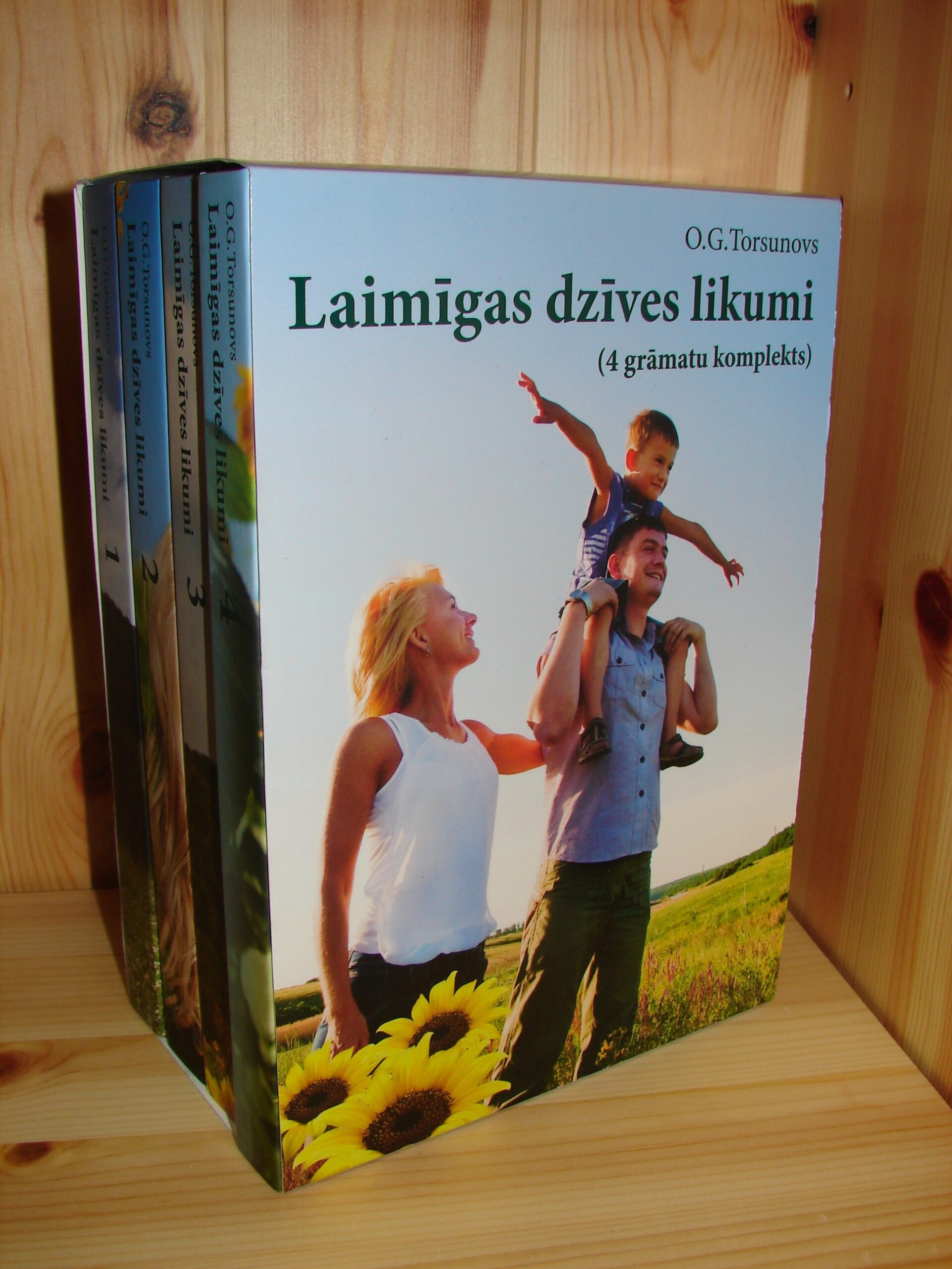 Laimīgas dzīves likumi (4 grāmatu komplekts)