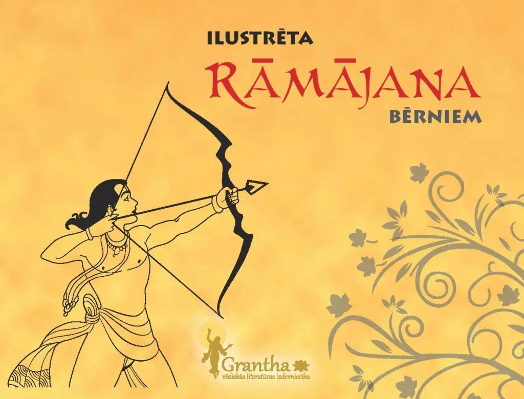(Latviešu) Ilustrēta Rāmājana bērniem