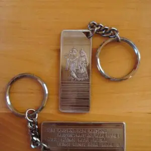 Key Chain with Radha-Krishna