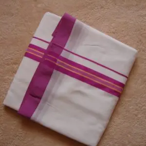 Dhoti + Chadar, cotton (360/115+208/115)