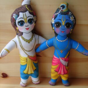 Krishna and Balaram (21 cm)