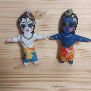 Krishna and Balram (13 cm)