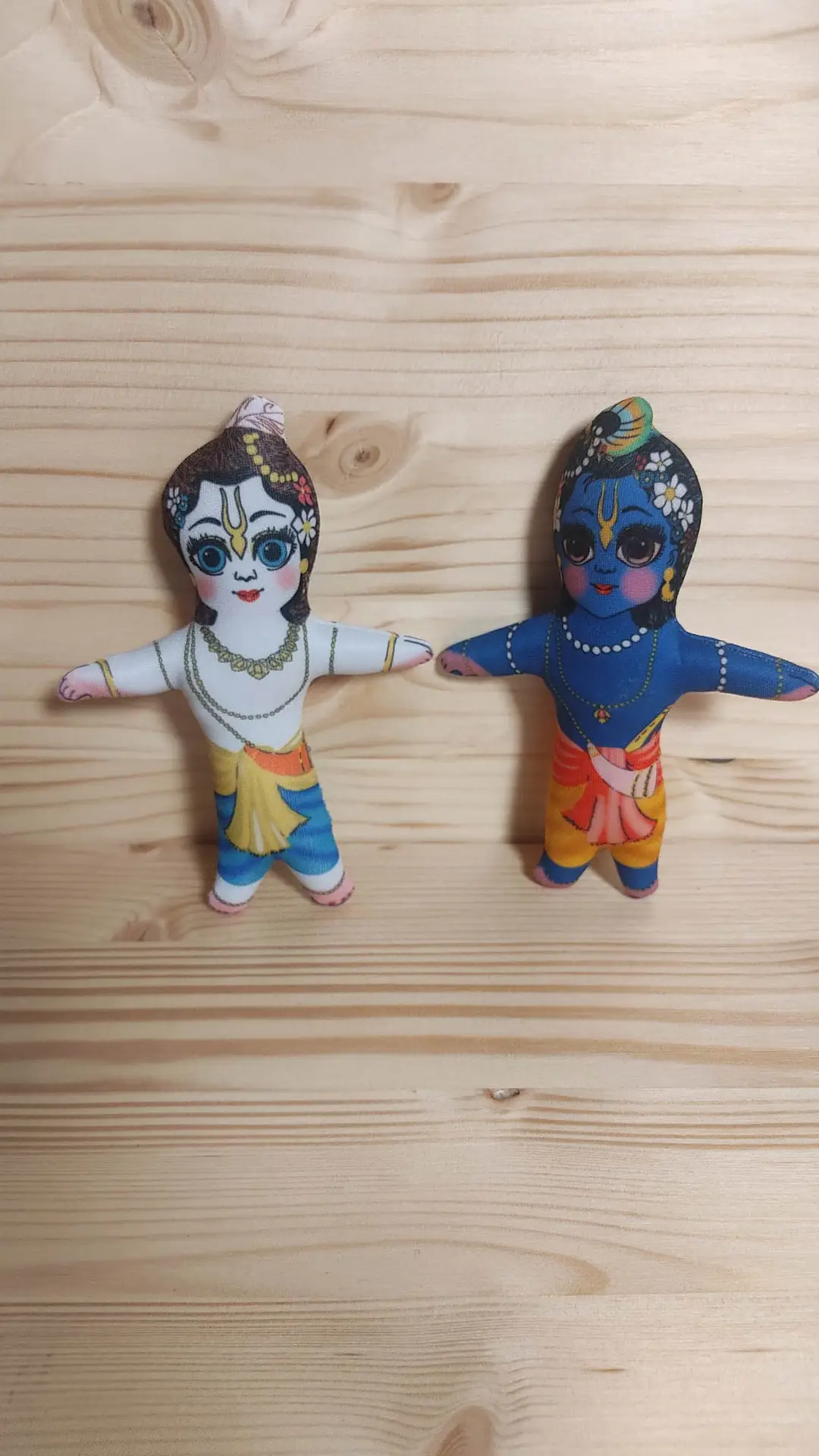 Krishna and Balram (13 cm)