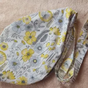 Japa bead bag (big, with pocket)