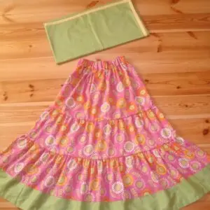 Gopi Skirt Dupatta set L=85 cm)