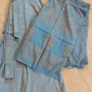 Wrap-Around Gopi Skirt Dupatta set, L= 100cm