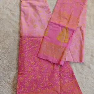 Wrap-Around Gopi Skirt Dupatta set, L= 102 cm