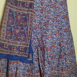 Gopi Skirt Dupatta set, L= 100 cm