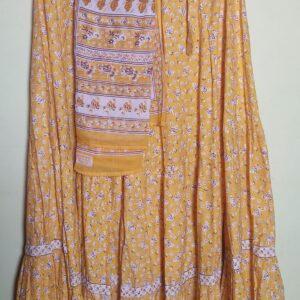 Gopi Skirt Dupatta set, L= 107 cm