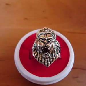Ring with Lord Nrisimha (m)