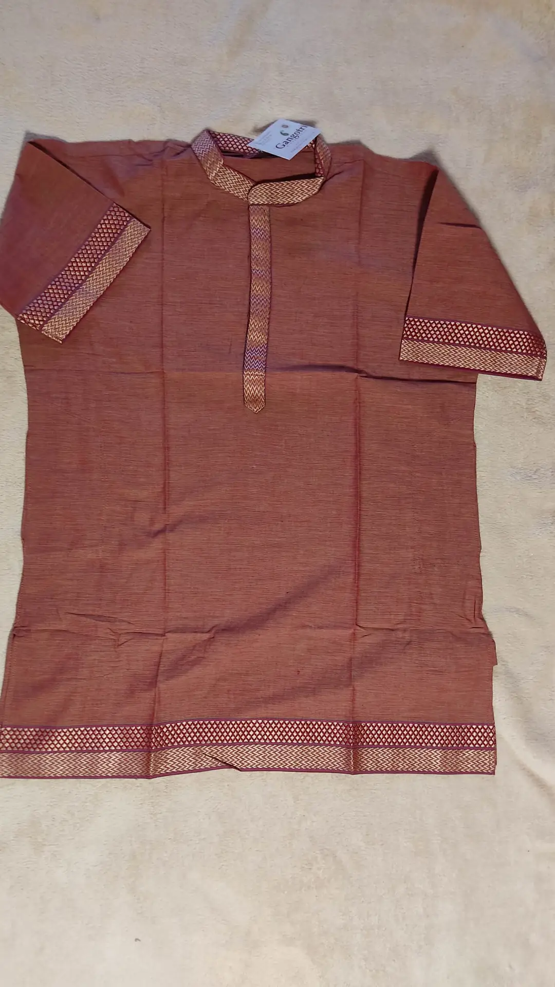 "Kirtan" kurta ar īsām piedurknēm - M izmērs - Image 4