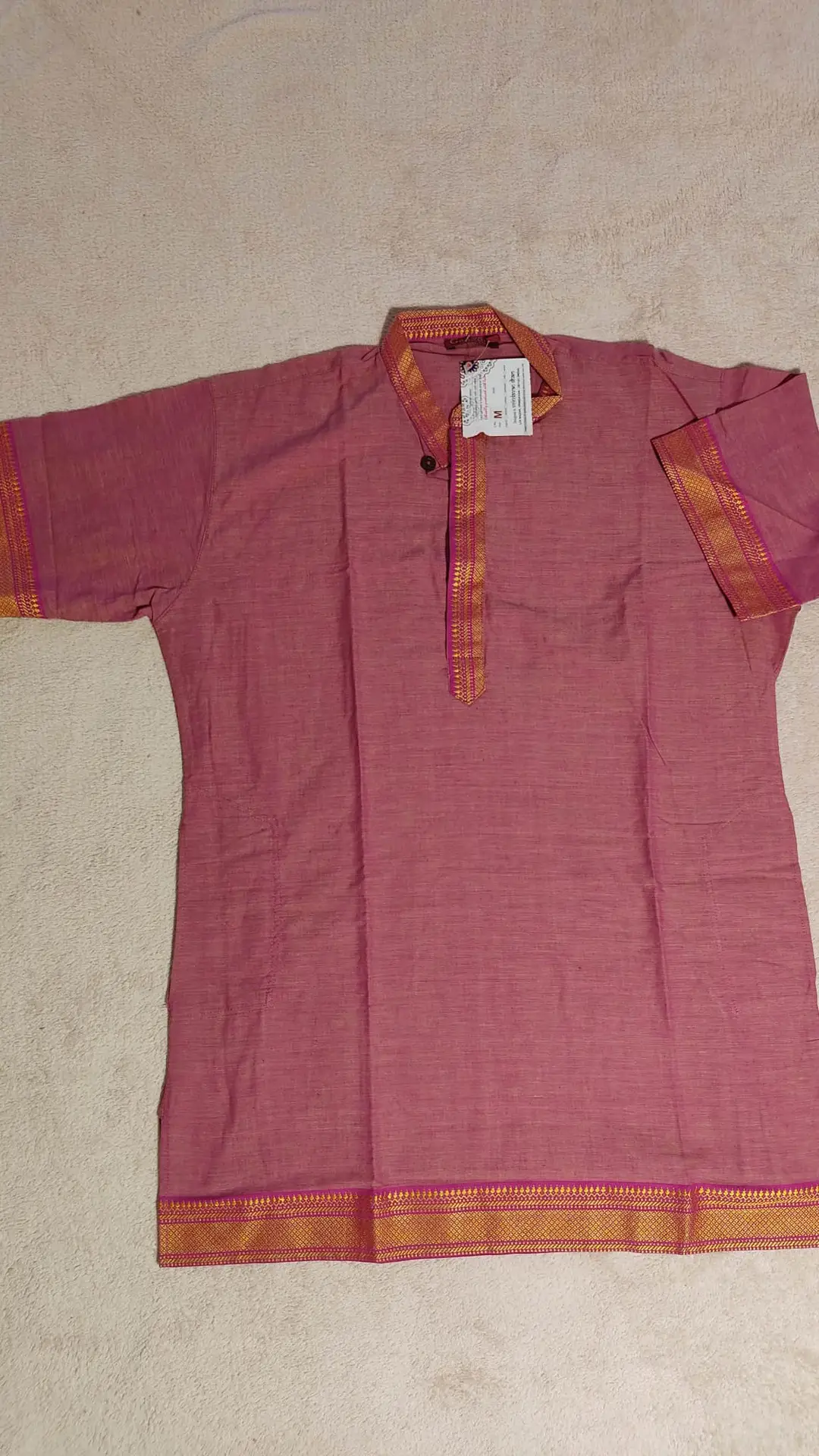 "Kirtan" kurta ar īsām piedurknēm - M izmērs - Image 3