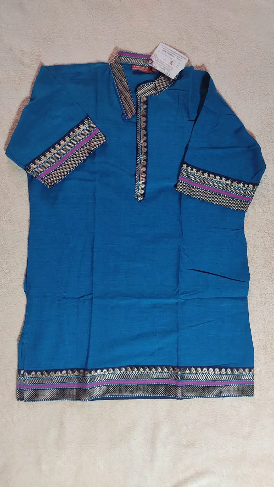 "Kirtan" kurta ar īsām piedurknēm - S izmērs - Image 2
