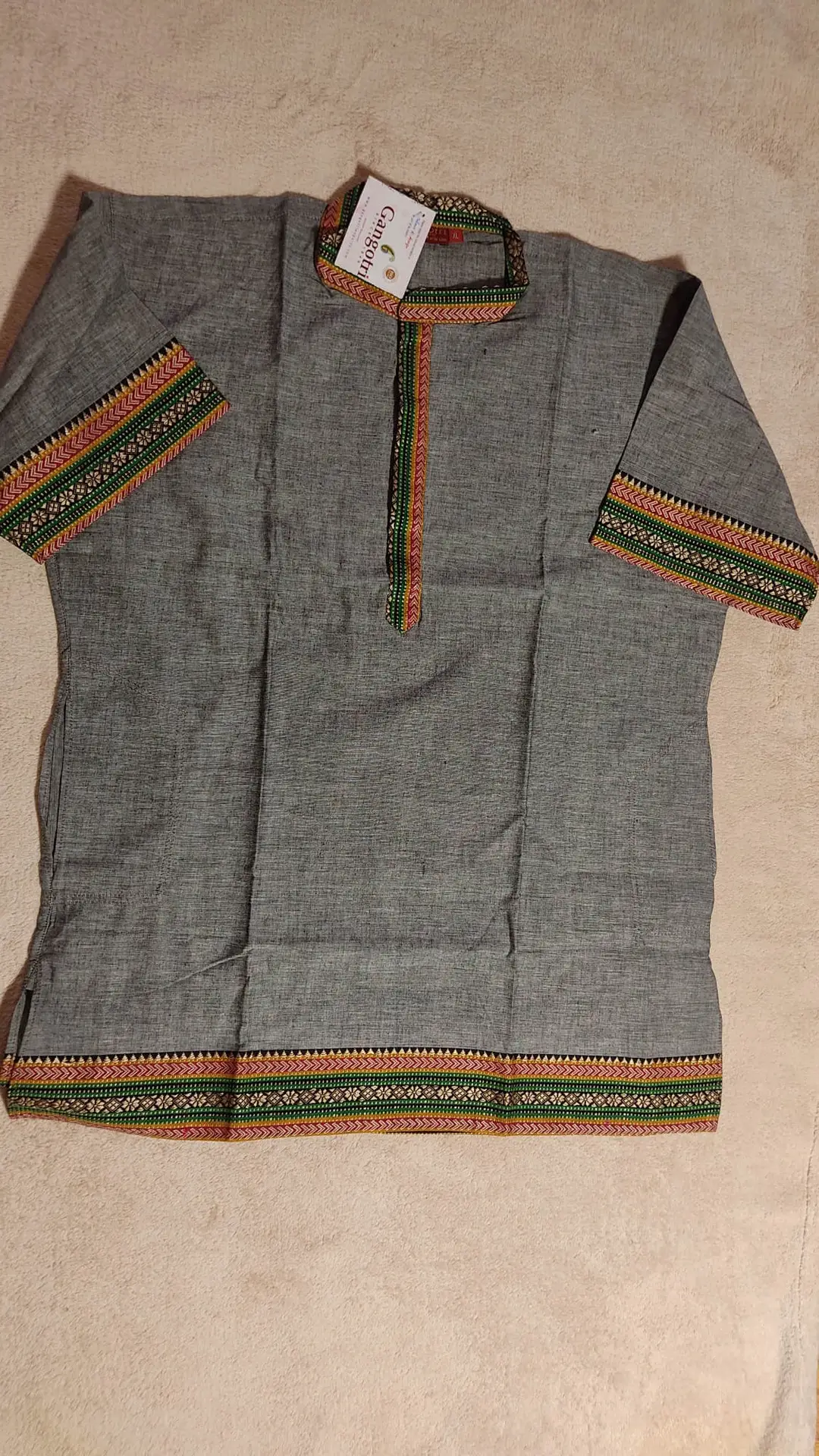 "Kirtan" kurta ar īsām piedurknēm - XL izmērs - Image 6