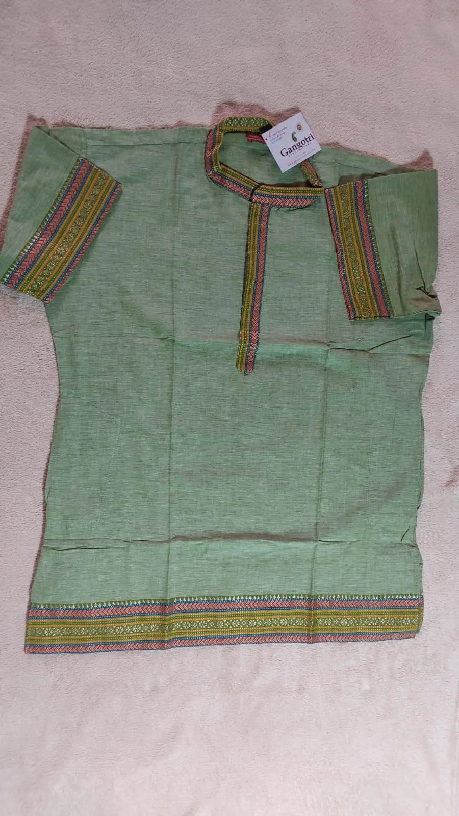 "Kirtan" kurta ar īsām piedurknēm - XL izmērs - Image 3