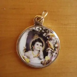 Pendant with Little Krishna