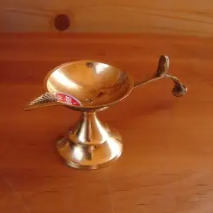 Ghee lamp brass