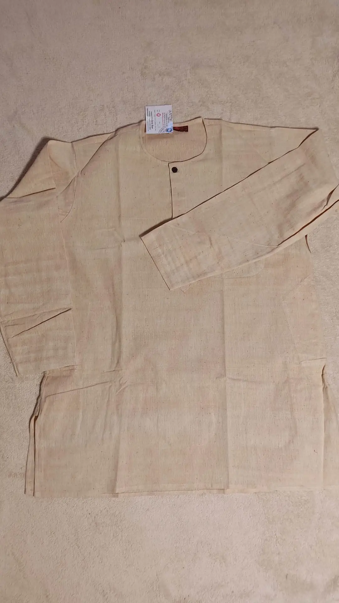 Kurta Cotton Long Sleeves - M size - Image 4