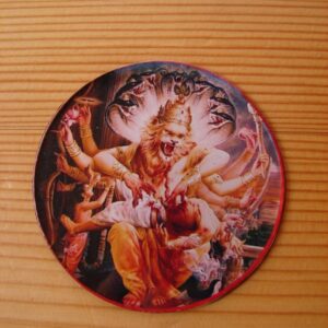 Magnet with Lord Nrisimha (6 cm)