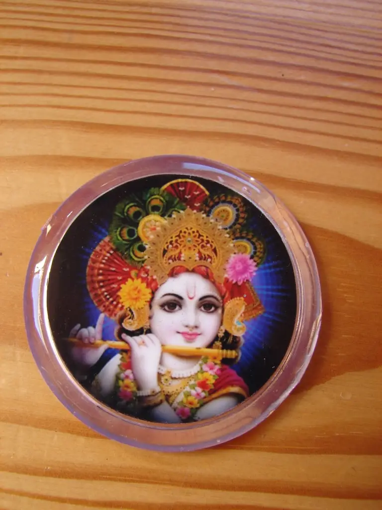 Magnet with Little Krishna (5 cm)