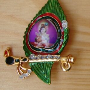 Brooch with Little Krishna