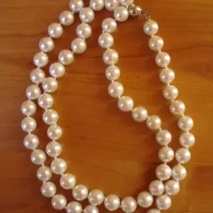 Shell Nacre Pearl necklace (8 mm)