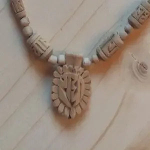 Tulsi kanthi mala with Radha's name