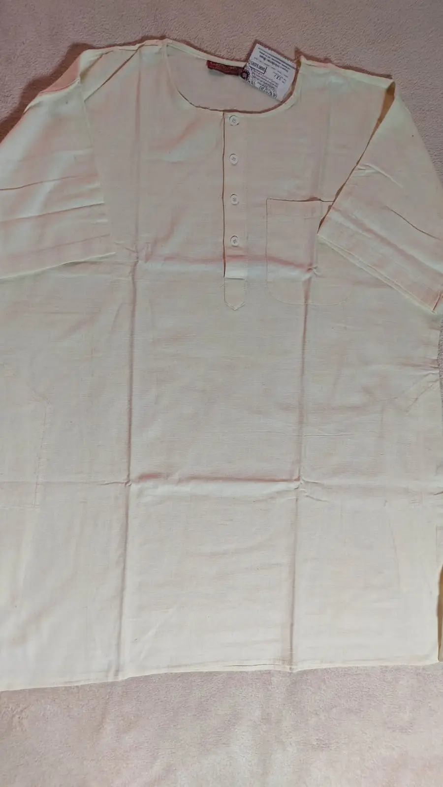 Курта Хлопок Короткие рукава - 3XL размер — изображение 4