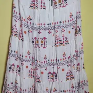 Skirt, L= 102 cm, W=108 cm