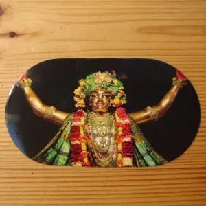 Sticker with Lord Chaitanya (11x6 cm)